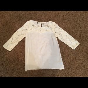 Cream lauren Conrad blouse